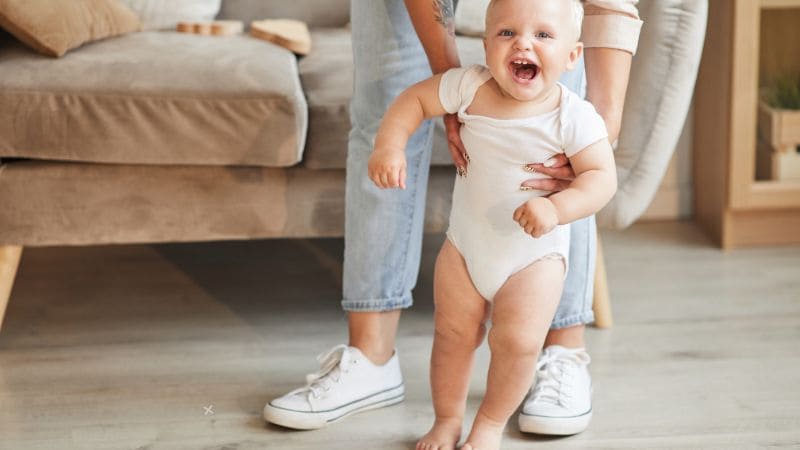 Baby Walking on Knees 65