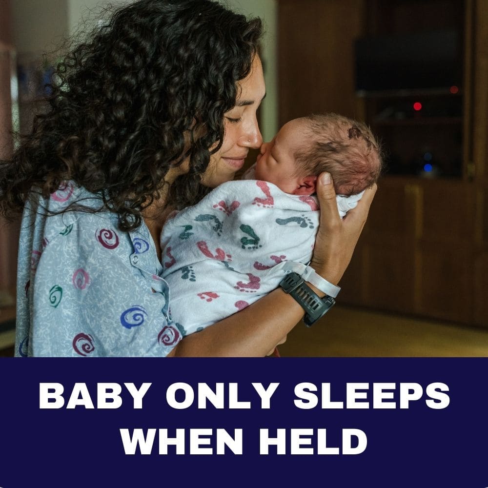 Baby Only Sleeps When Held 6