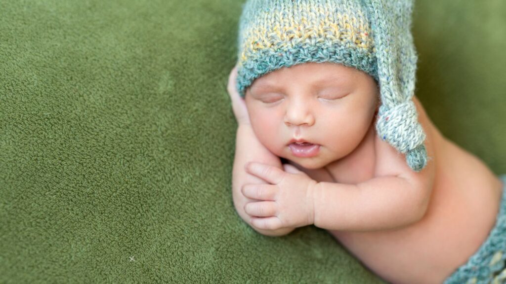 Newborn Sleeps with Mouth Open but Breathes Through Nose 3