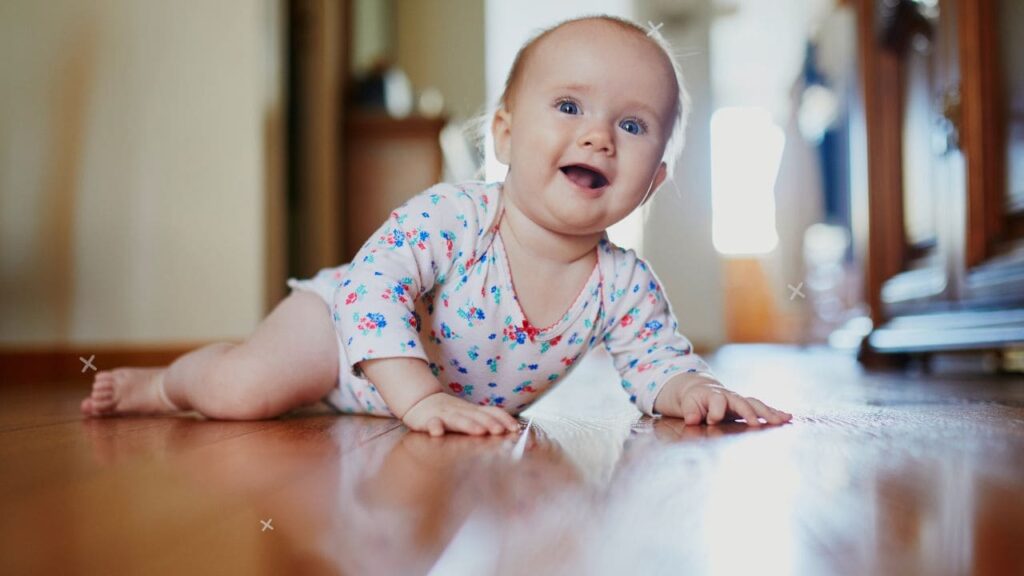 Baby Crawling Backwards 3