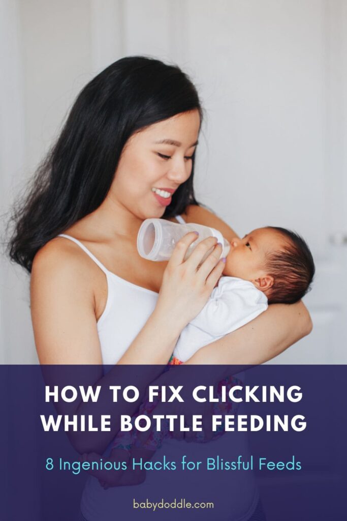 How to Fix Clicking While Bottle Feeding 5