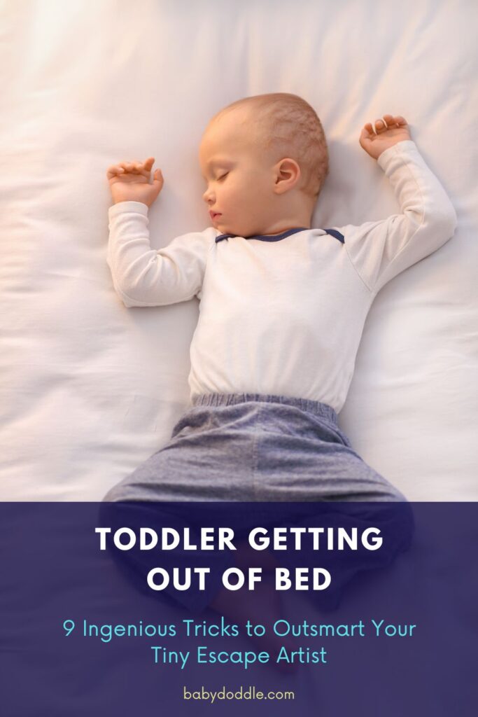 Toddler Getting Out of Bed 2